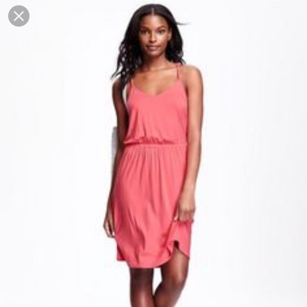 Old Navy Cami Dress in Lady Guava